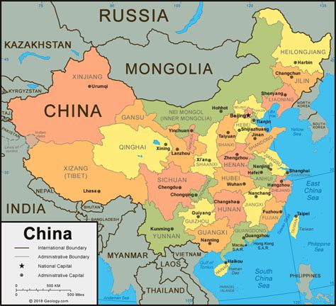 中國位置|China Maps & Facts